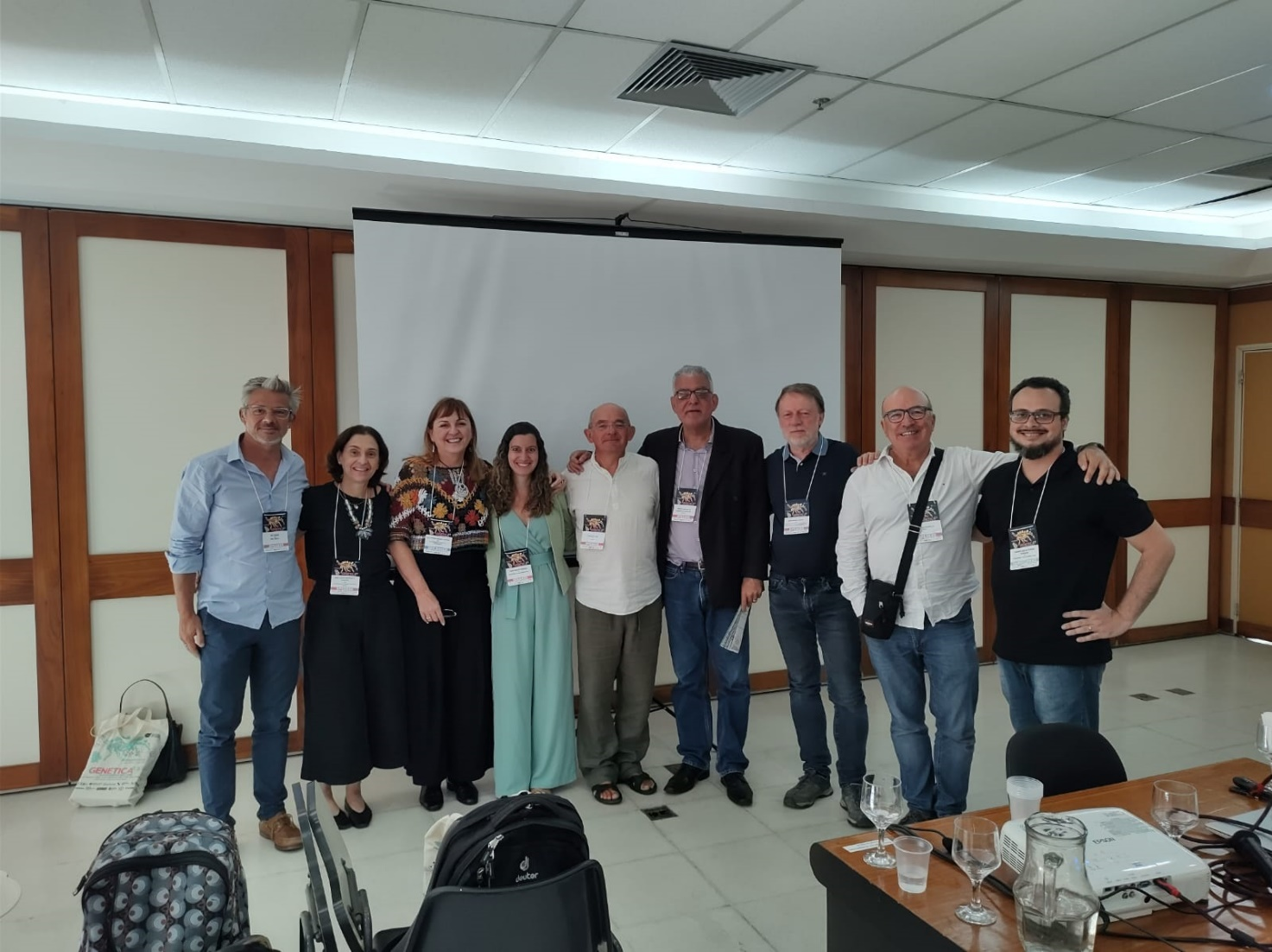 French delagation at UFMG